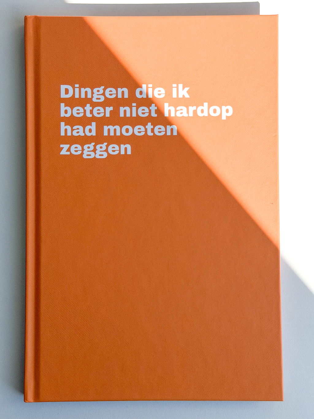 Notitieboek "Dingen die ik beter niet hardop had moeten zeggen"